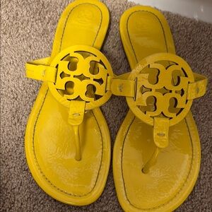 Tory Burch Yellow Sandals